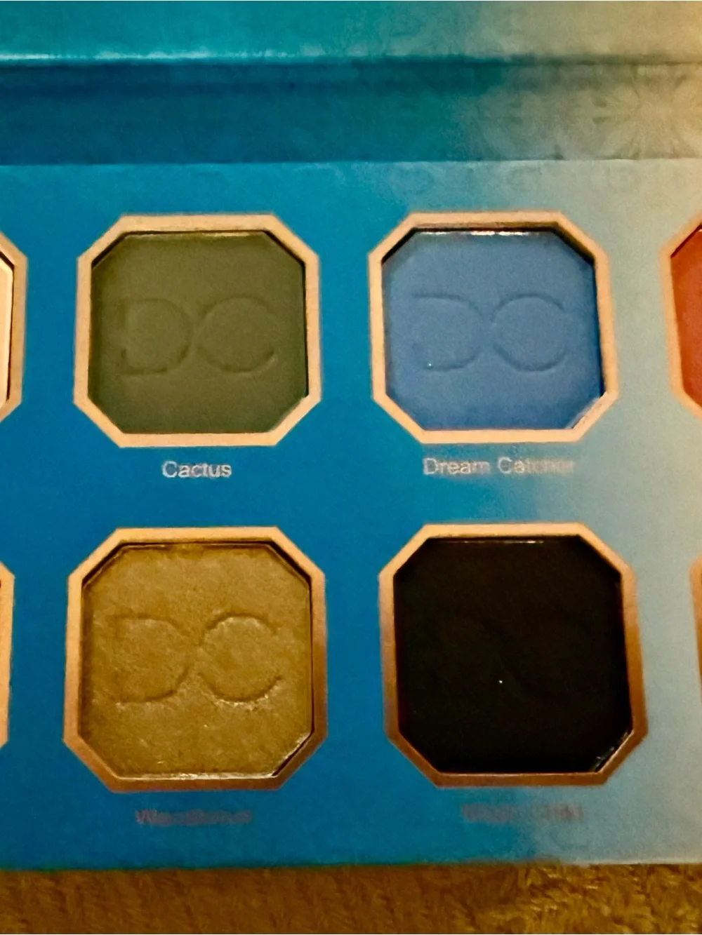 Dominique Cosmetics Blue Eyeshadow Palette